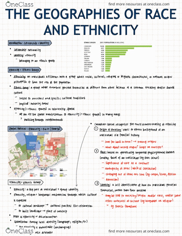 GEOG 1HA3 Lecture 11: The Geographies of Race and Religion Notes thumbnail