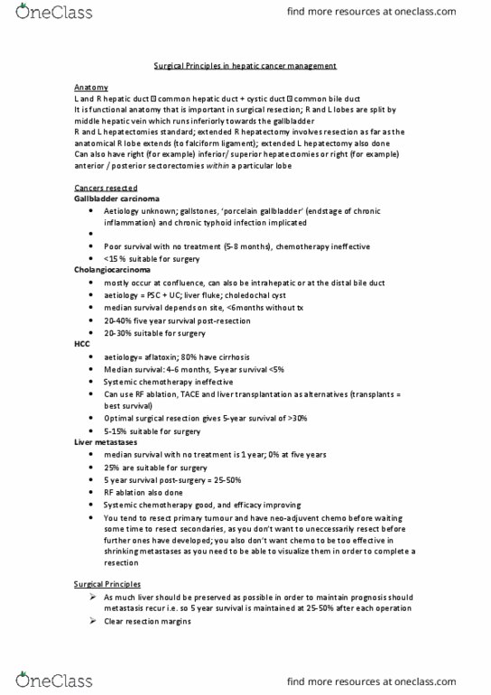 KINESIOL 1Y03 Lecture 14: Surgical Principles in hepatic cancer management thumbnail
