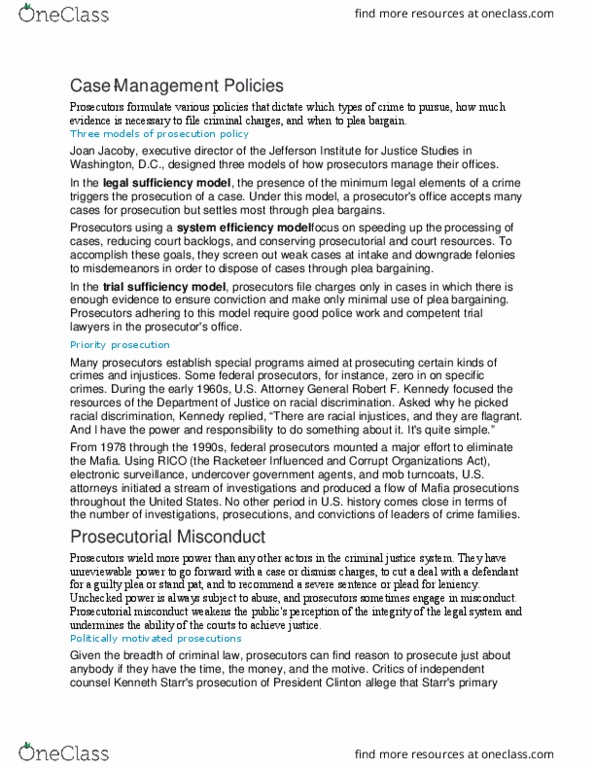 CJ 100 Lecture Notes - Lecture 52: Harmless Error, Homicide, Reasonable Doubts thumbnail