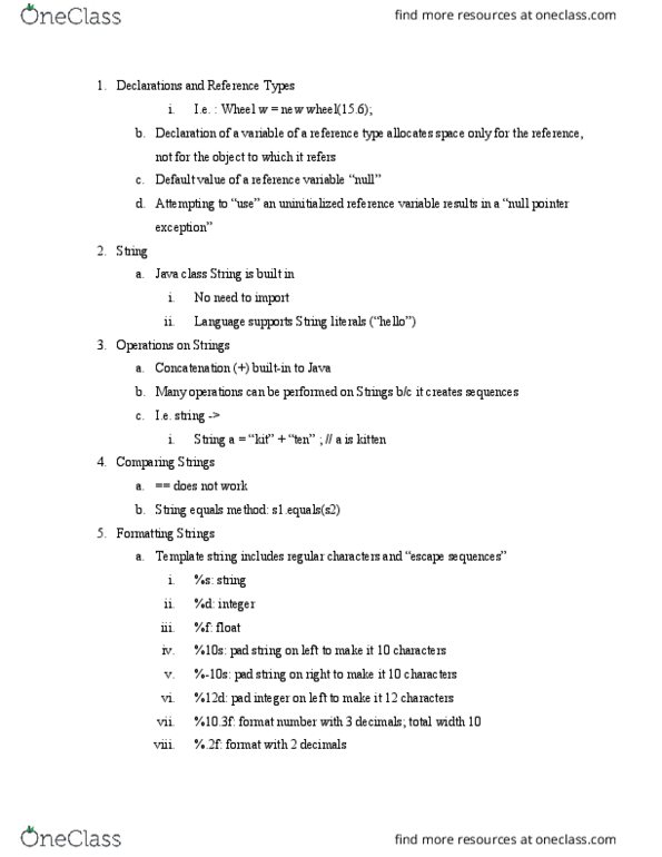 CS 18000 Lecture Notes - Lecture 5: Exclusive Or, Control Flow, Null Pointer thumbnail