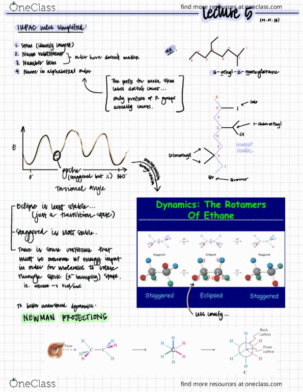 CHEM 3A Lecture Notes - Lecture 5: Dichloromethane, Sharp-P, Halogenation thumbnail