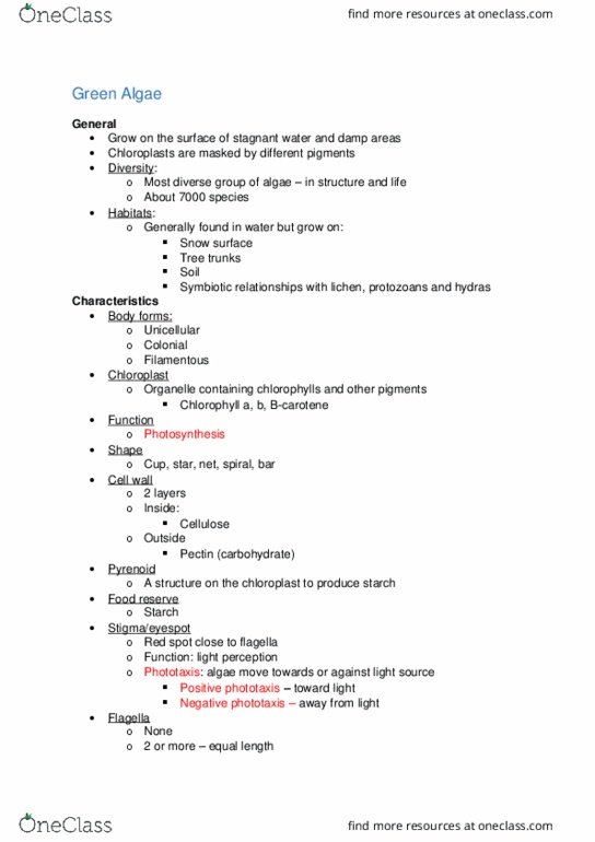 BIOL3711 Lecture Notes - Lecture 3: Sexual Reproduction, Gymnodinium, Oogamy thumbnail