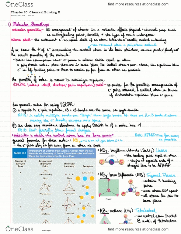CHEM 101DL Chapter 10: Chapter 10 Notes thumbnail
