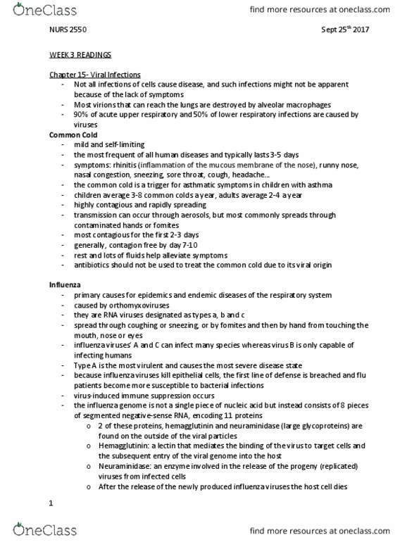 NURS 2550H Chapter Notes - Chapter 3: Pepsin, Microvillus, Appendicitis thumbnail