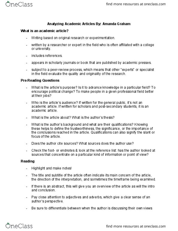 MDST*1010 Lecture 2: Analyzing Academic Articles P1 thumbnail