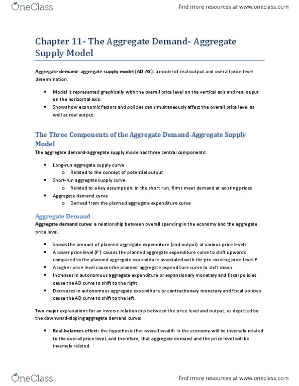 ECON 1100 Chapter 11: Chapter 11 - Macro Economics.docx thumbnail
