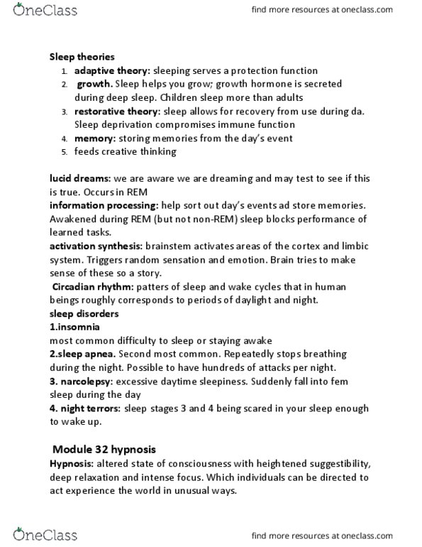 PSYC 1000 Lecture Notes - Lecture 10: Neuroimaging, Caffeine, Nucleus Accumbens thumbnail