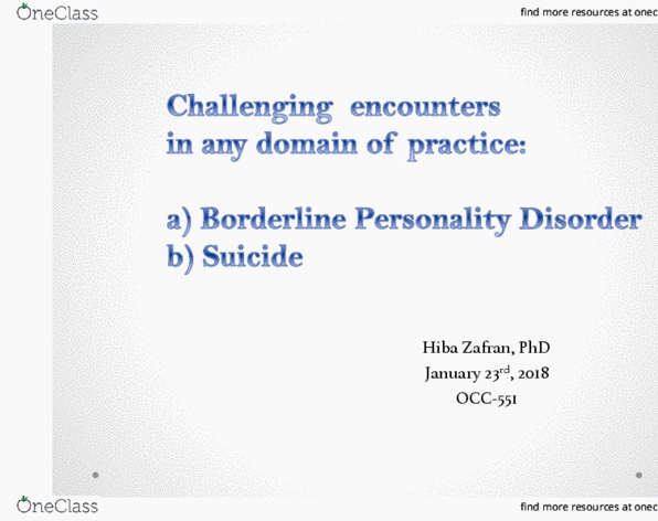ECON 546 Lecture Notes - Lecture 3: Homicide, Mixed Affective State, Cooperativeness thumbnail