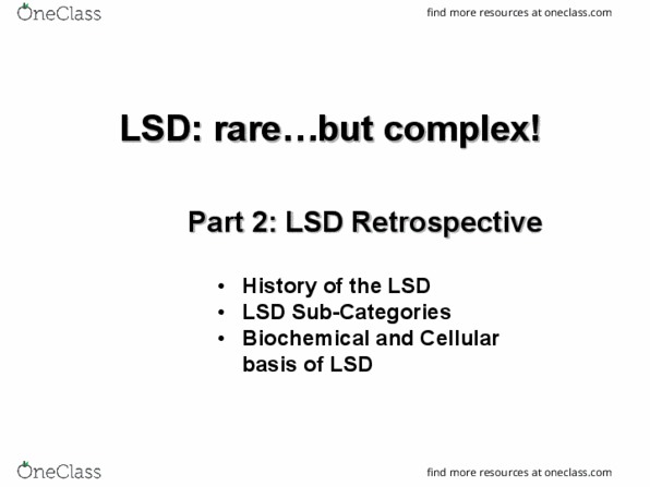 LING 530 Lecture Notes - Lecture 2: Lysosome, Cystinosis, Cholesteryl Ester thumbnail