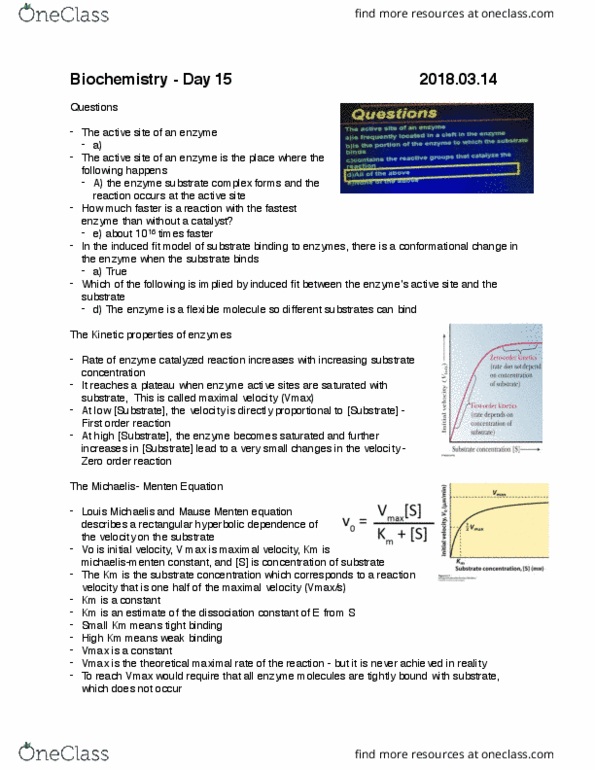 CHMI-2227EL Lecture Notes - Lecture 15: Cytosine, Streptococcus Pneumoniae, Thymidylate Synthase thumbnail