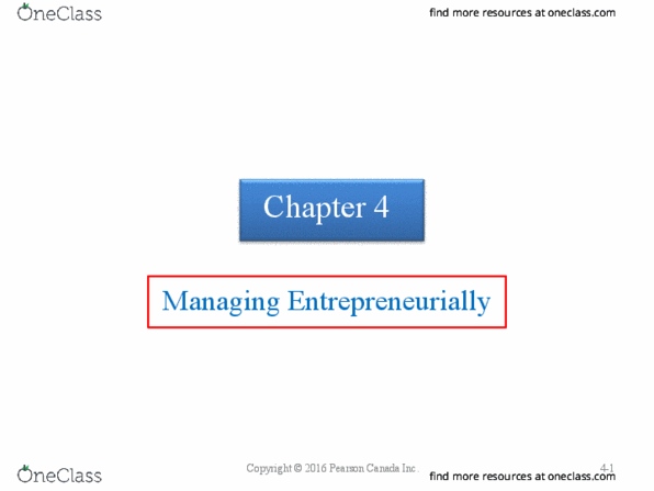 MGMT-121 Chapter Notes - Chapter 5: Scalability, Organizational Structure, Divergent Thinking thumbnail
