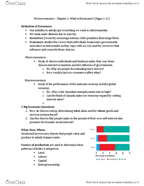 ECON 1000 Chapter Notes - Chapter 1: Ebay, Human Capital, Global Financial System thumbnail