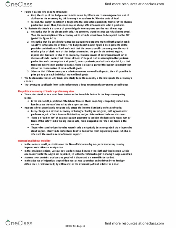 ECON 202 Chapter Notes - Chapter 4: Abc Me, Marginal Product, Budget Constraint thumbnail