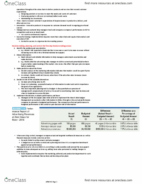 AFM481 Lecture Notes - Lecture 2: Downside Risk, Key Management, Decision-Making thumbnail