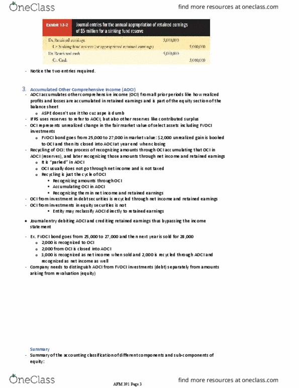 AFM291 Chapter Notes - Chapter 13: Accounts Receivable, Retained Earnings, Income Statement thumbnail