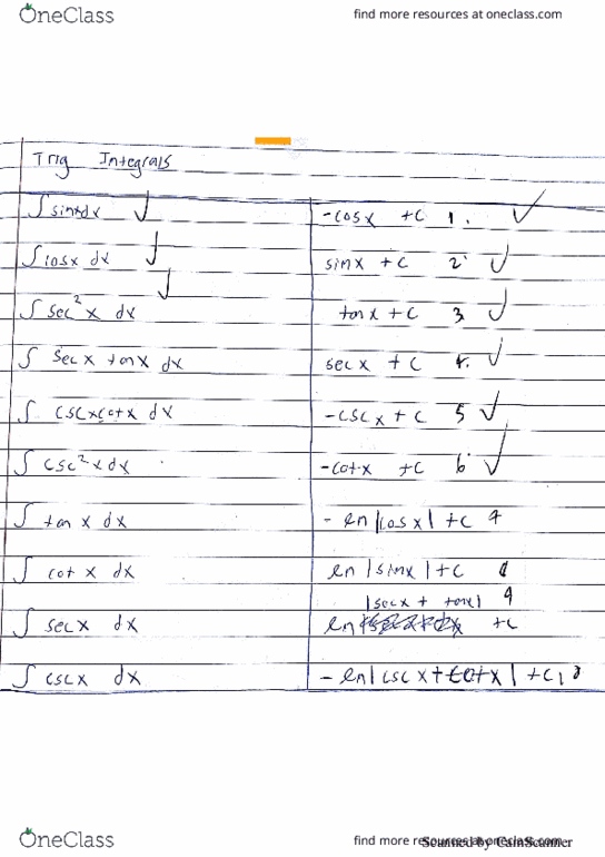 ENGTECH 1MT3 Lecture 7: trig integrals thumbnail