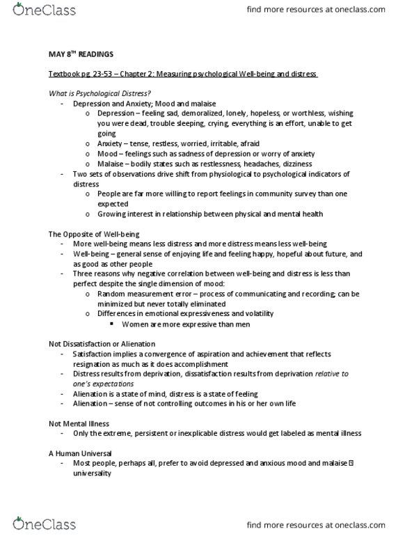 SOCIOL 3HH3 Chapter Notes - Chapter 2-3: Fallacy, Panel Data thumbnail