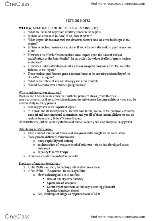 STST1001 Lecture Notes - Lecture 6: Transit Passage, Continental Shelf, Exclusive Economic Zone thumbnail