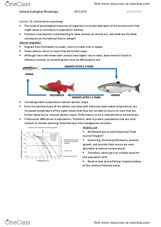 BIOL3045 Lecture Notes - Lecture 12: Common Fisheries Policy, Atlantic Cod, Society For Experimental Biology thumbnail