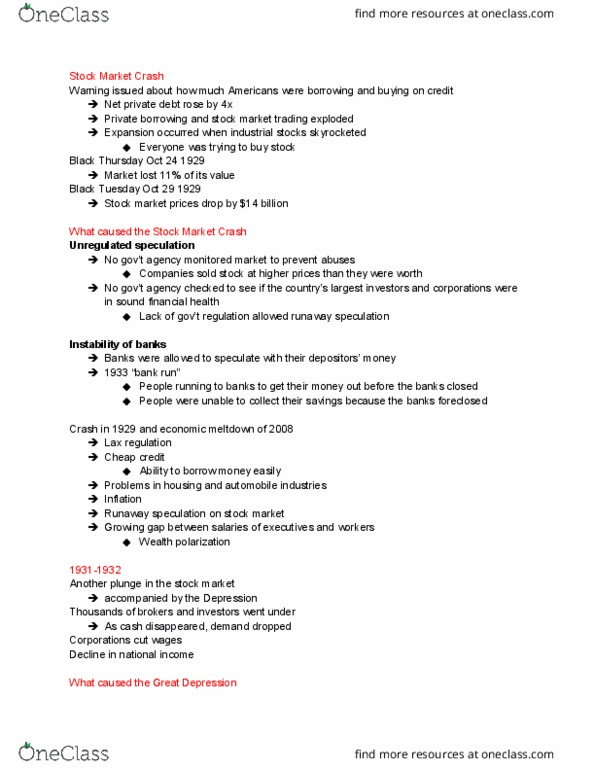 HIST 17C Lecture Notes - Lecture 2: Limited Government, National Industrial Recovery Act, Government Spending thumbnail