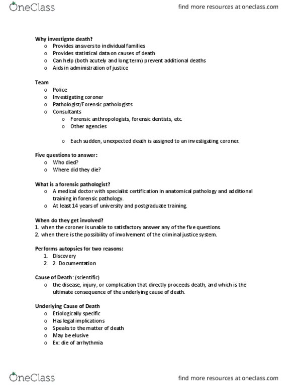 FSC239Y5 Lecture Notes - Lecture 10: Sepsis, Bloating, High High thumbnail