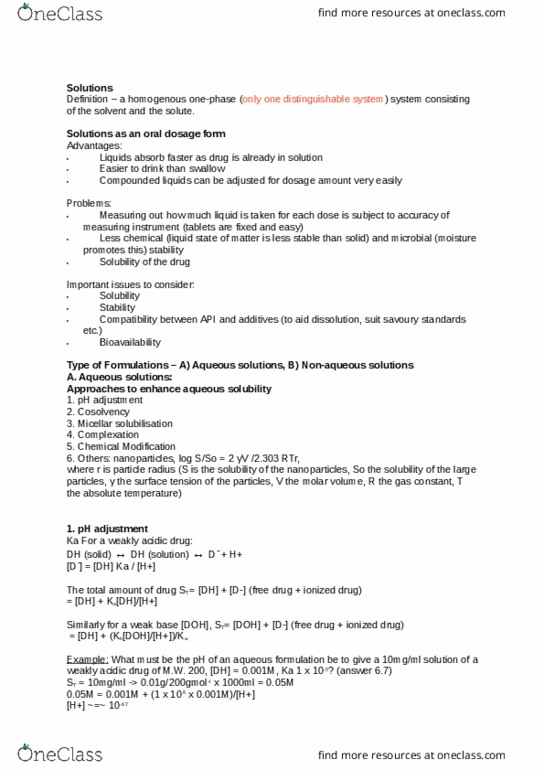 PHYS 1107 Lecture Notes - Lecture 11: Phenobarbital, Electric Charge, Carboxylic Acid thumbnail