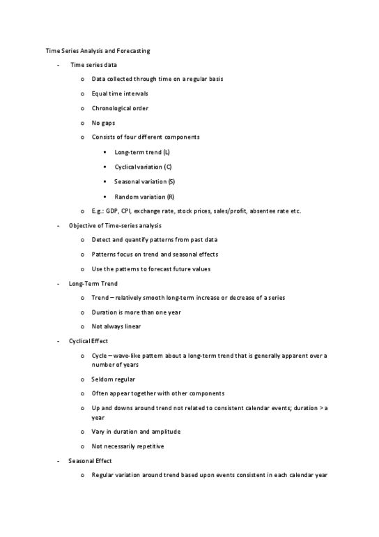 BSB123 Lecture 11: Topic 10 - Time Series Analysis and Forecasting thumbnail