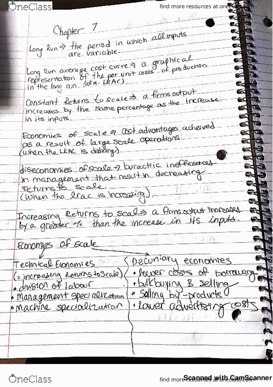 ECON 1201 Chapter 7: micro econ ch7 notes thumbnail