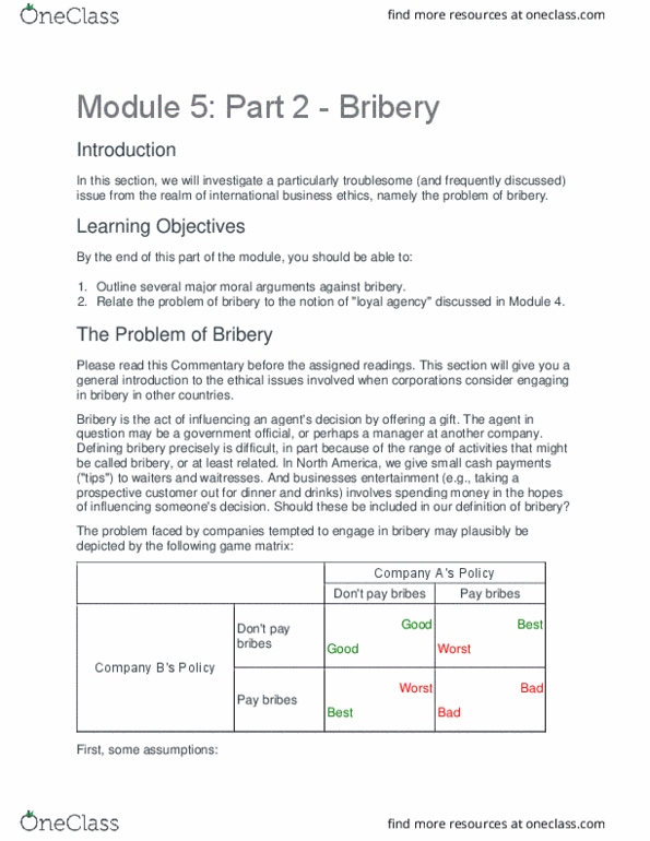 PHIL 331 Lecture Notes - Lecture 8: Canadian Business, Business Ethics, Relate thumbnail