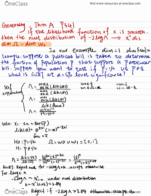 STAT 135 Lecture Notes - Lecture 22: Bias Of An Estimator thumbnail