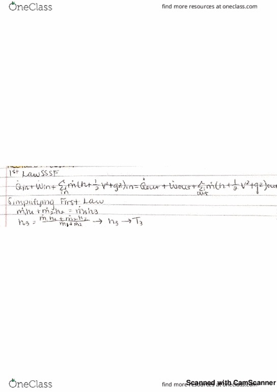 MEEN 315 Lecture 9: Steady Flow Systems thumbnail