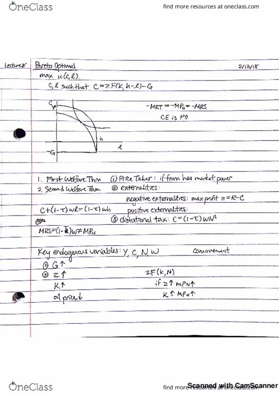 ECO 209 Lecture 8: Pareto Optimal Condition thumbnail