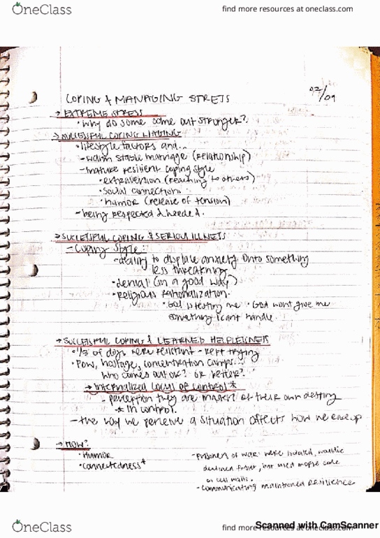 PSY 353 Lecture 5: L5 coping and managing stress thumbnail