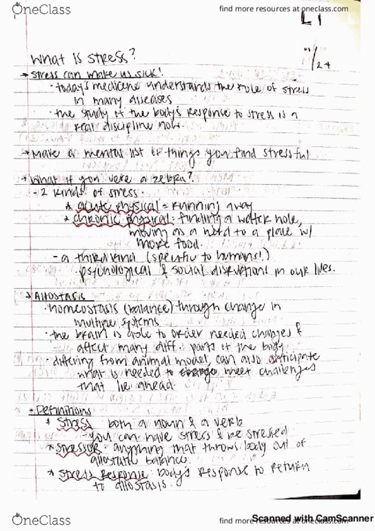 PSY 353 Lecture 2: L1 what is stress thumbnail