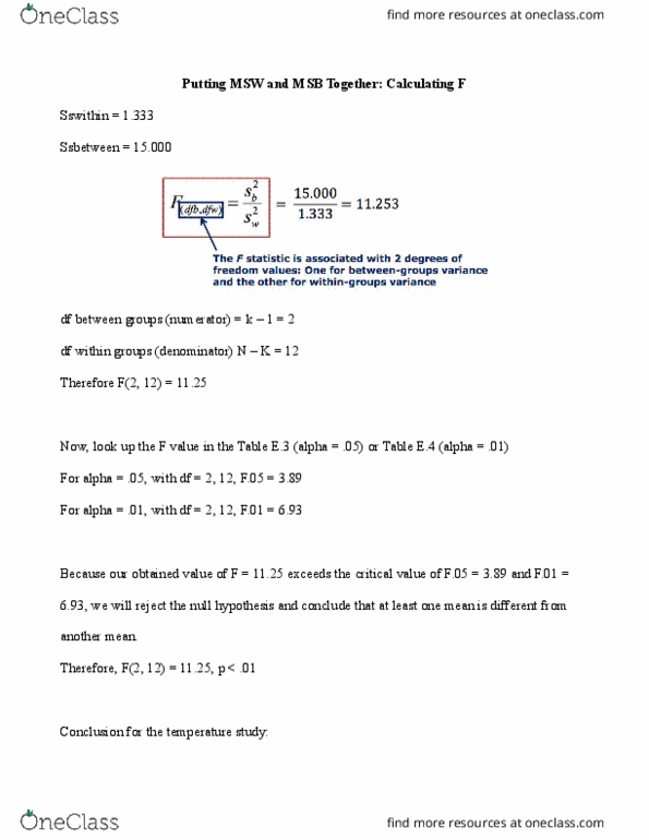 PS296 Lecture Notes - Lecture 18: Null Hypothesis, Statistical Hypothesis Testing thumbnail