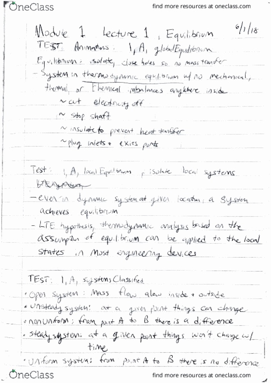 M E 350 Lecture Notes - Lecture 4: Fax thumbnail