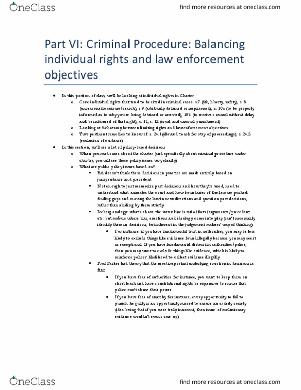 CHEM 110 Lecture Notes - Lecture 15: Arbitrary Arrest And Detention, Frisking, Law Of Obligations thumbnail