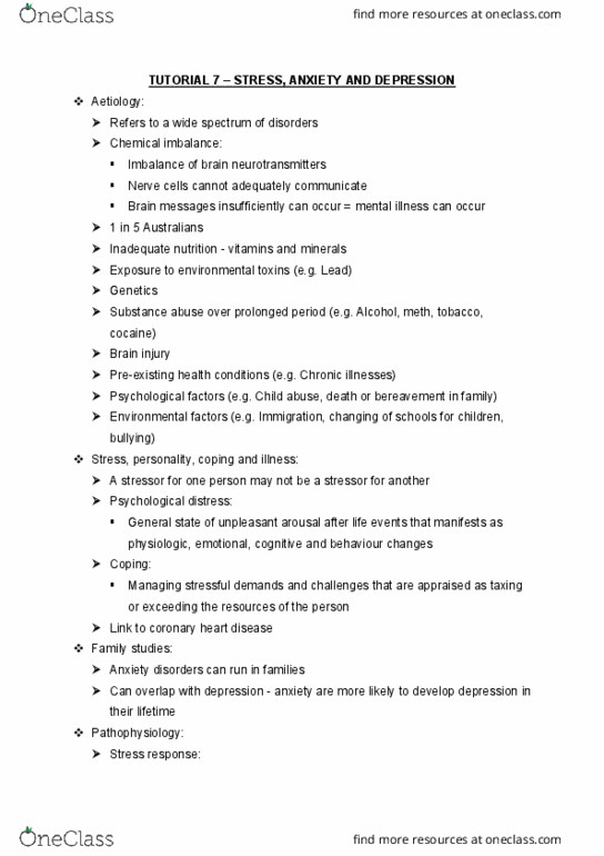 GMED2000 Lecture Notes - Lecture 7: Coronary Artery Disease, Adrenal Medulla, Chromaffin Cell thumbnail