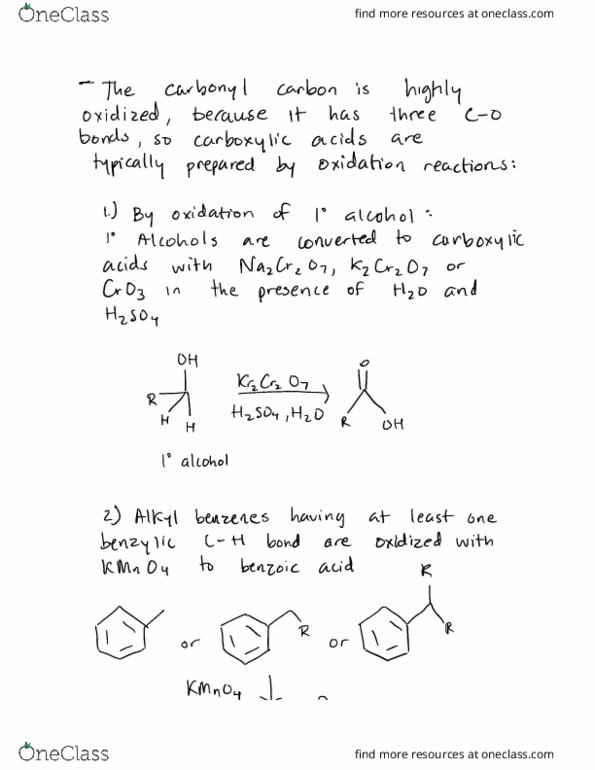 CHEM 342 Chapter Notes - Chapter 19.7-19.8 : Benzene thumbnail
