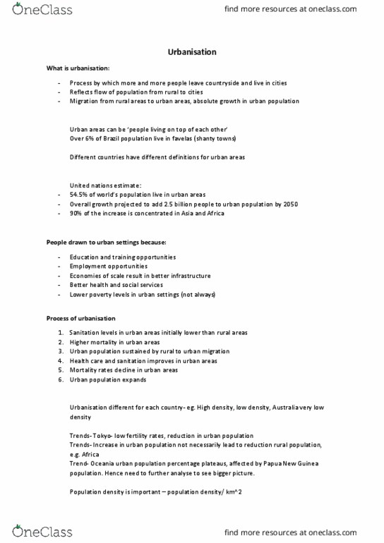 BUSS1000 Lecture 9: Lecture 9- Urbanisation thumbnail