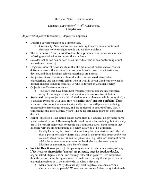 SOCIOL 2C06 Chapter Notes -September 11 Attacks, Manifest And Latent Functions And Dysfunctions, Puritans thumbnail