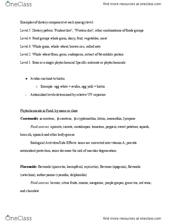 NUSCTX 10 Lecture Notes - Lecture 14: Macular Degeneration, Apigenin, Myricetin thumbnail