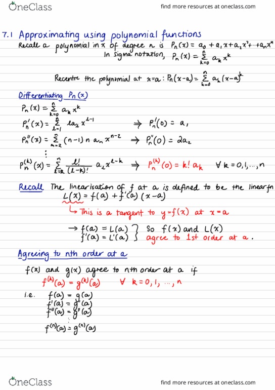 Math1021 Lecture Notes Fall 18 Lecture 7 Farad None Of The Above Acacia Koa