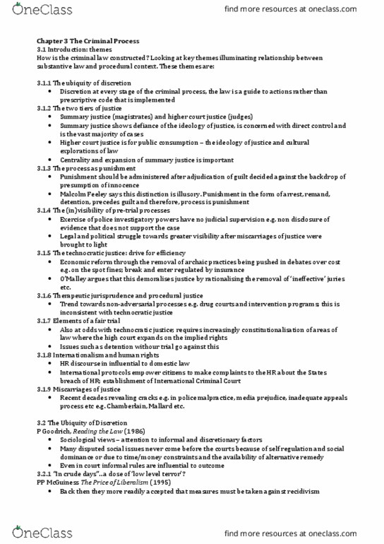 LAW4332 Chapter Notes - Chapter 3: International Criminal Court, Indictable Offence, Supreme Court Act thumbnail