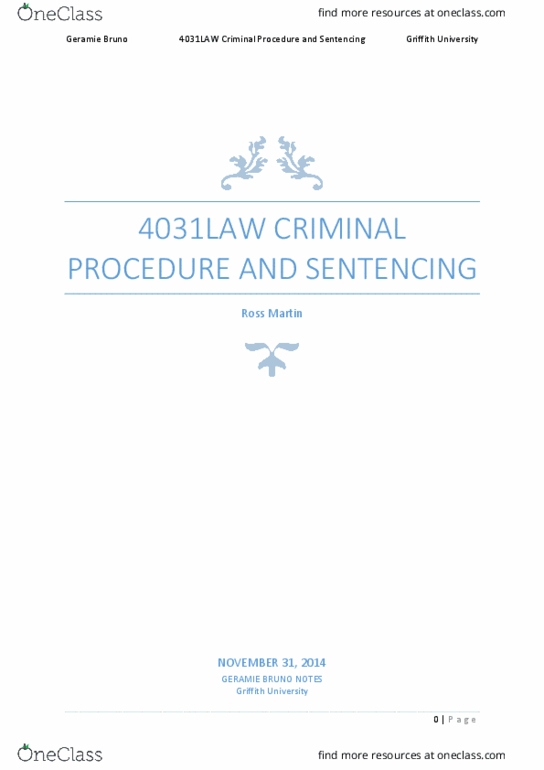 4031LAW Lecture 1: 4031LAW-Criminal-Procedure-and-sentencing thumbnail