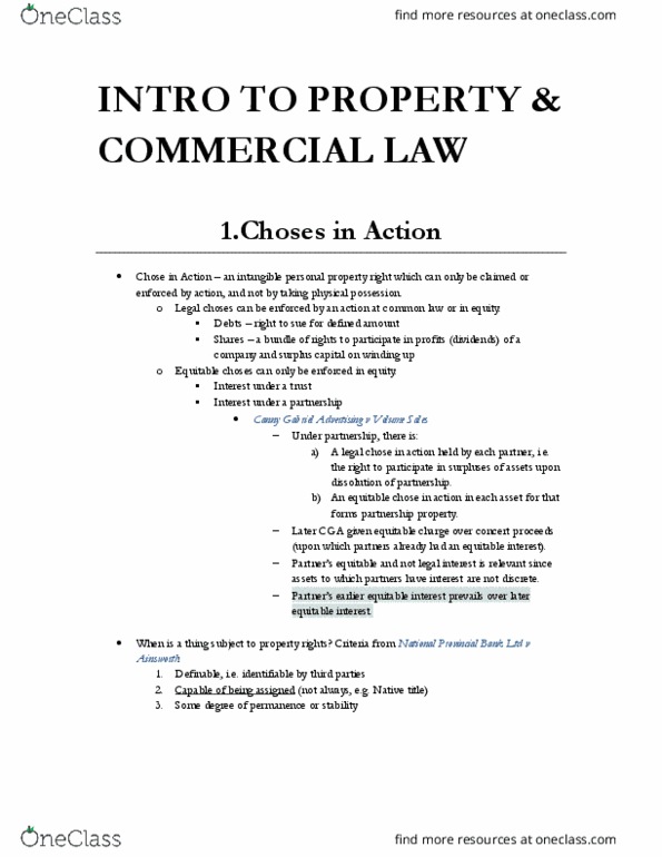 LAWS2012 Lecture Notes - Lecture 3: Harry Gibbs, Credit Suisse, Novation thumbnail