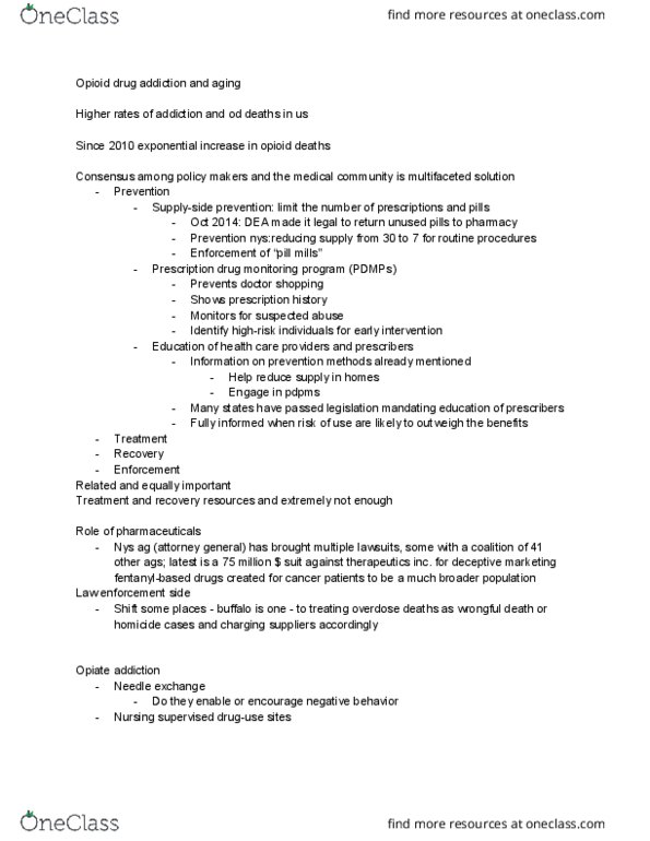 SOC 322LEC Lecture Notes - Lecture 16: Wrongful Death Claim, History Of Arda, Dependency Theory thumbnail