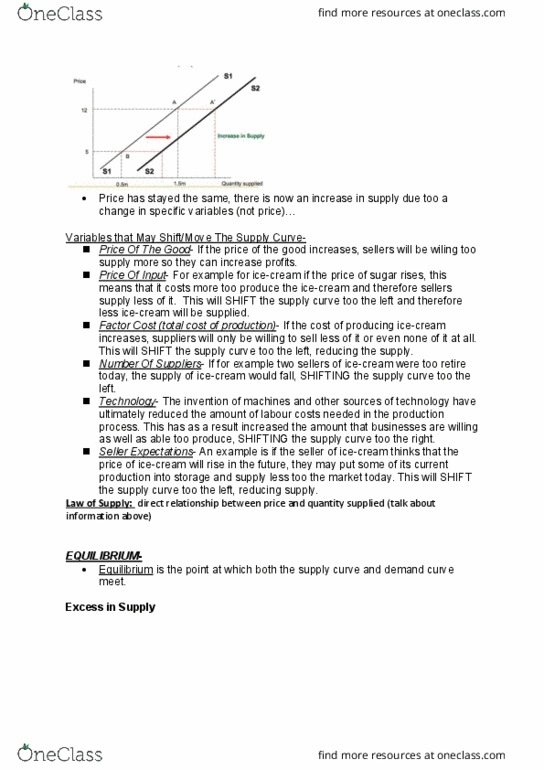 MAE101 Lecture Notes - Lecture 1: Price Floor, Price Ceiling, Margarine thumbnail