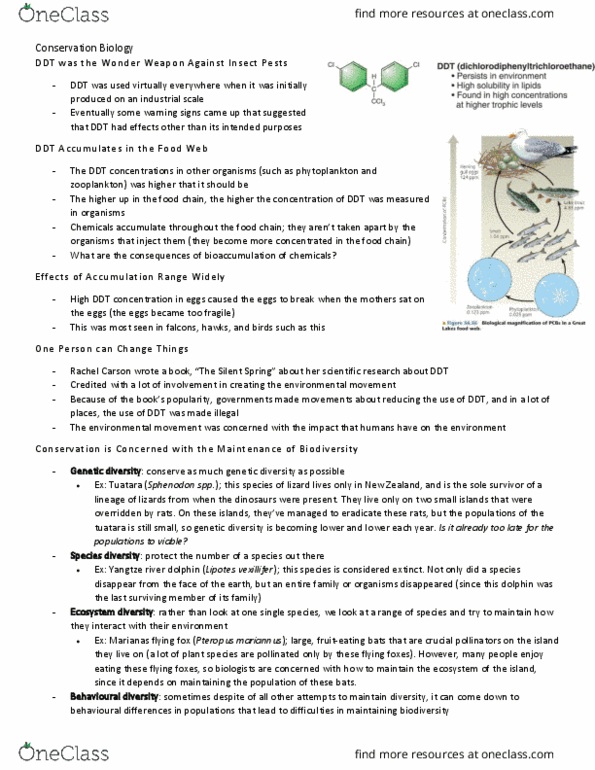 BIO153H5 Lecture Notes - Lecture 5: Marine Protected Area, Indian Ocean, Bioaccumulation thumbnail