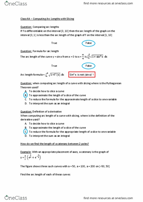 MAT136H1 Chapter Notes - Chapter 4a: Pythagorean Theorem thumbnail